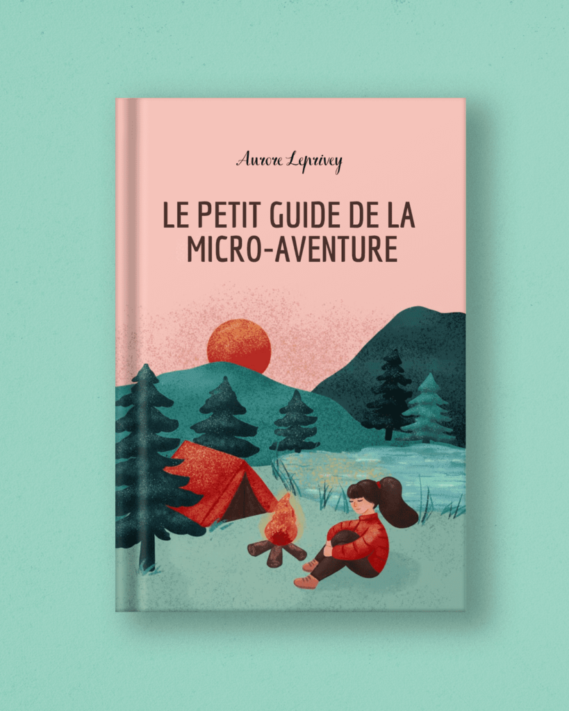 Illustration couverture de livre micro-aventure Aurore Leprivey