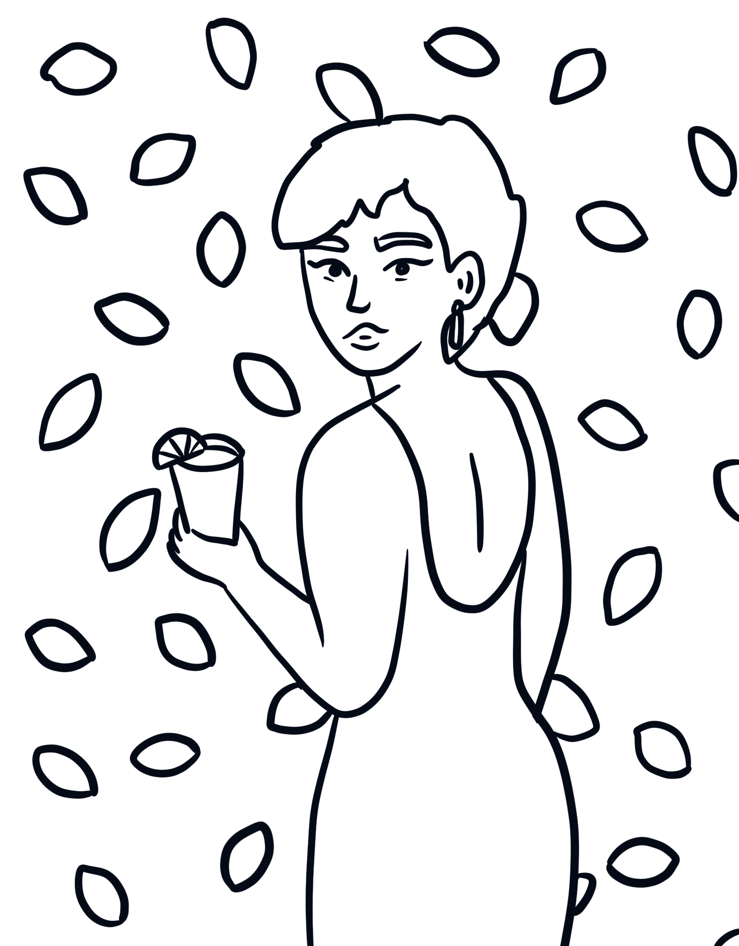 Aurore Leprivey illustration animation portrait femme (13)