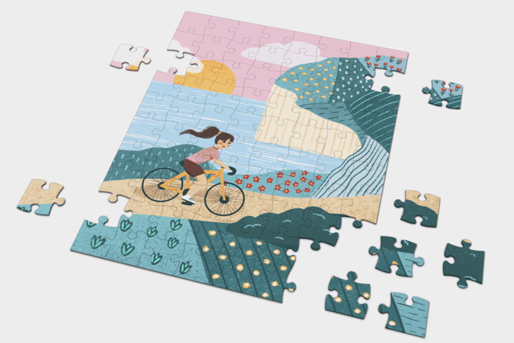 Illustrateur puzzle Aurore Leprivey