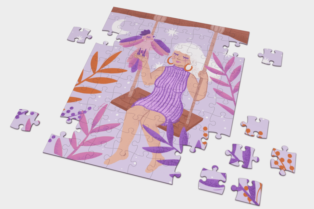 Illustrateur puzzle Aurore Leprivey