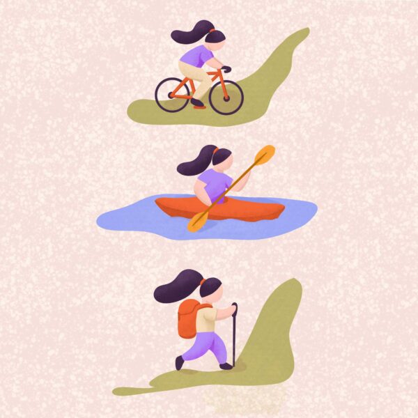 Illustration sport Aurore Leprivey illustrateur freelance