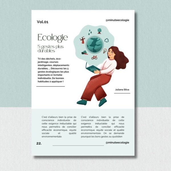 Illustration guide illustré écologie Aurore Leprivey