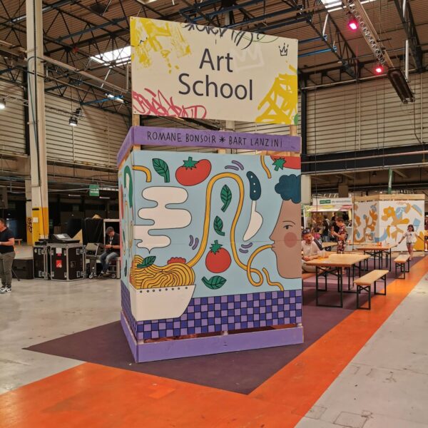 Aurore Leprivey atelier peinture Lyon