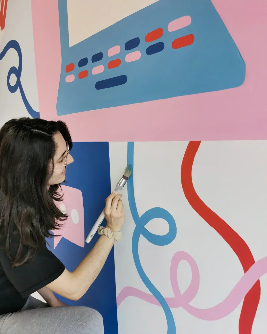 artiste fresque grenoble aurore leprivey (2) Aurore Leprivey, artiste à Grenoble peint une fresque murale