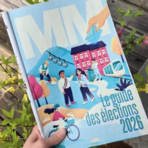 Couverture du magazine Métropole Grenoble Alpes - illustrateur Aurore Leprivey