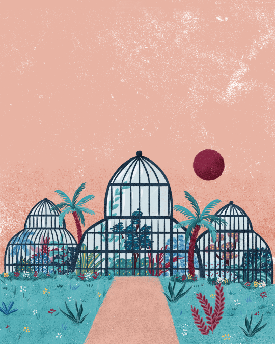 Illustration botanique Parc de la tête d'or | Aurore Leprivey